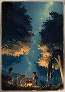 Midsummer Reminiscing In-Game Poster