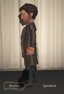 Detective Orpheus's In-Game Model Left-Side View.