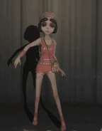 Female Dancer Rolls 4-Sided Dice Emote