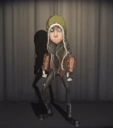 Mercenary Cheer Emote