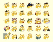 2019 Neko Day (猫の日) Mr. Whiskers Artwork by @micoa215 (Twitter)