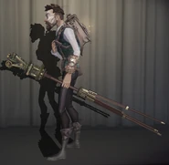 Measurer In-Game Model Left-Side View