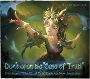 "Don't Open the "Cage of Truth"" - Monstrous Bird In-Game Poster