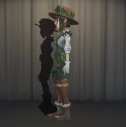 Nature Lover In-Game Model Left-Side View.