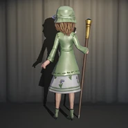 Flower Seeker In-Game Model Back View