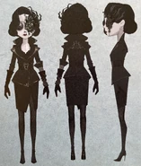 Vile Blossom Concept Art from the Official Japanese Art Book