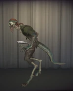 Evil Reptilian Worn Clothes In-Game Model Left View