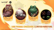 LINE FRIENDS Crossover New Furniture Poster (Twitter)