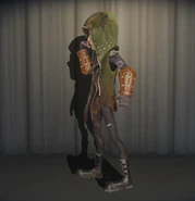 Mercenary Worn Clothes In-Game Model Left View