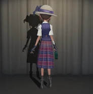 Budding Flower In-Game Model Back View.