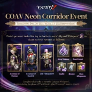 Call of the Abyss V Event Rewards (Twitter)