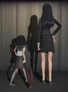 Tomie Kawakami In-Game Model Back View