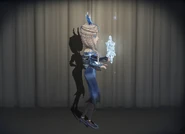 Frozen Butterfly In-Game Model Right View.