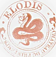 Mélodis Family's heirloom - a snake, from a stamp in "D.M."'s letter to an anonymous novelist