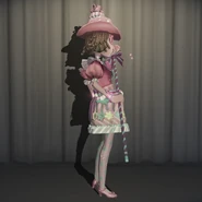Pink Cake In-Game Model Right View