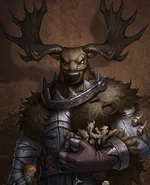 As the small wooden figure in Bane's hand