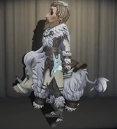 Snowfear In-Game Model Left-Side view