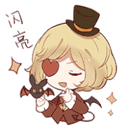 EmojiHalloweenAnimalTamer.gif (192 KB) Identity V Free Halloween Q version emoji (Official Website)