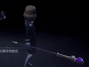 Close-up of the beta testing Cane.