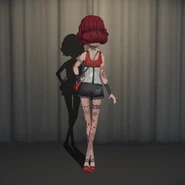 Ms. Oil Painting In-Game Model Back View