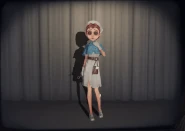 Animación de idle de la Médica en el menu de aparición