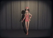 Female Dancer Appearance Decoration Menu Press Animation