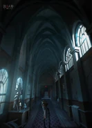 Hallway Concept Art by JIEST