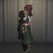 Barmaid In-Game Model Left View