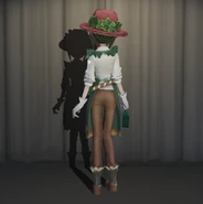 Nature Lover In-Game Model Back View.