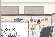A Gardener keychain in the back.