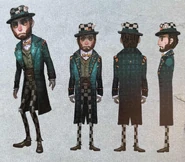 The Mad Hatter Concept Art from the Official Japanese Art Book