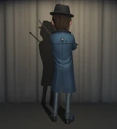 Mauve Dahlia In-Game Model Back View.