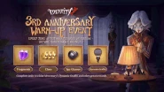 Warm-Up Event Banner