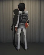 The Erudite In-Game Model Back View.