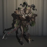 Drifter In-Game Model Front View