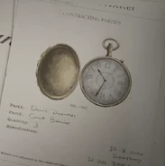 Dennis' Pocketwatch with the Muse Mark