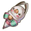 Ice Cream Cone Card Sprite