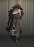 Black Rose In-Game Model Right-Side View.