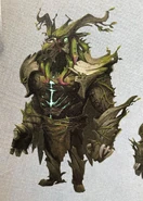 Forest Hunter Concept Art from the Official Japanese Art Book