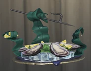 Front View of the Dish