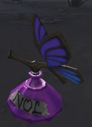 Appearance changes from the Caged Butterfly costume.