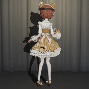 Candy Girl In-Game Model Back View