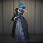 Lady in the Mirror In-Game Model Left View
