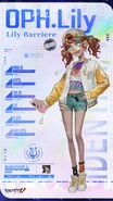 "Sparking the heat of the arena with her power, her presence is the catalyst for victory." - OPH.LILY English Announcement Poster (Twitter)