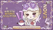 "Galatea has and only ever had one wish, will you be by her side, forever more? Wish the Sculptor a wonderful Character Day!" - 2022 Global Character Day Art (Twitter)