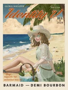 "In the soda's bubbles, she finds the joy of simplicity. May her new year ahead be filled with refreshing drinks and delightful moments!" - 2024 Global Birthday Art (Twitter)