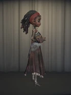 Enchantress Worn Clothes In-Game Model Right View