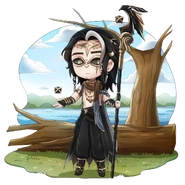 Peregrine Chibi Artwork (WeChat)