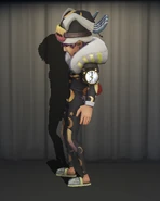 Sleeping Mr. Bunny In-Game Model Left View