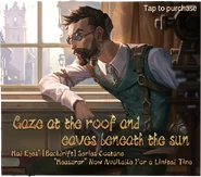 "Gaze at the roof and eaves beneath the sun" - Measurer In-Game Poster